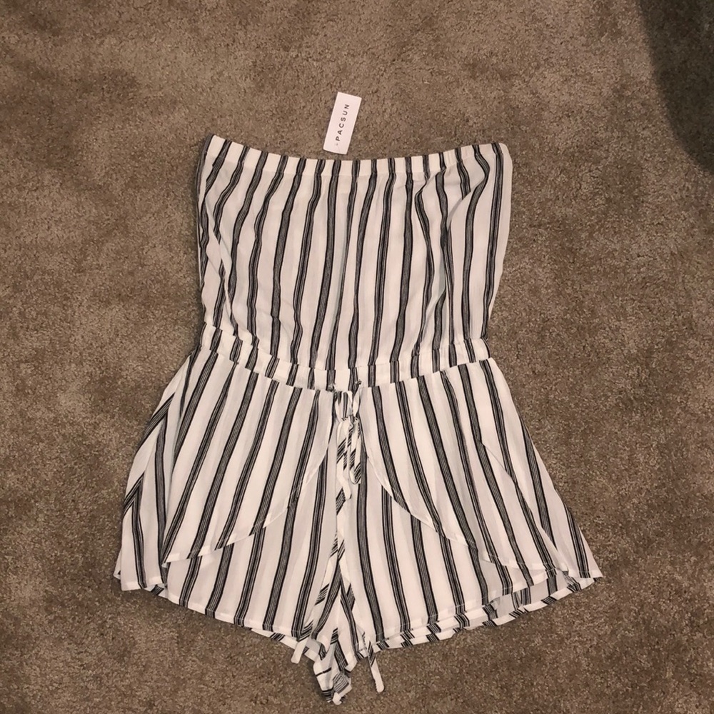 PacSun strapless romper